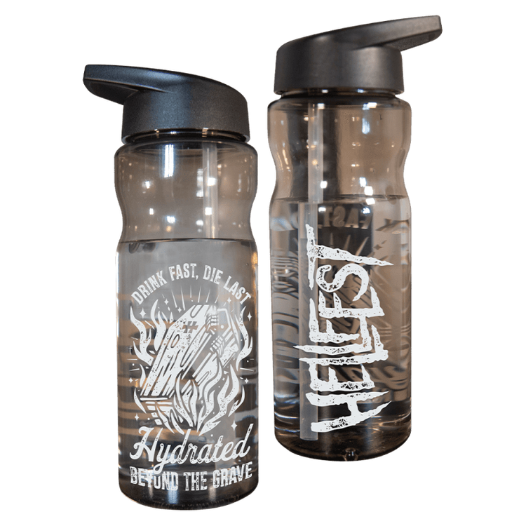 Bouteille 650ml "Drink Fast, Die Last"