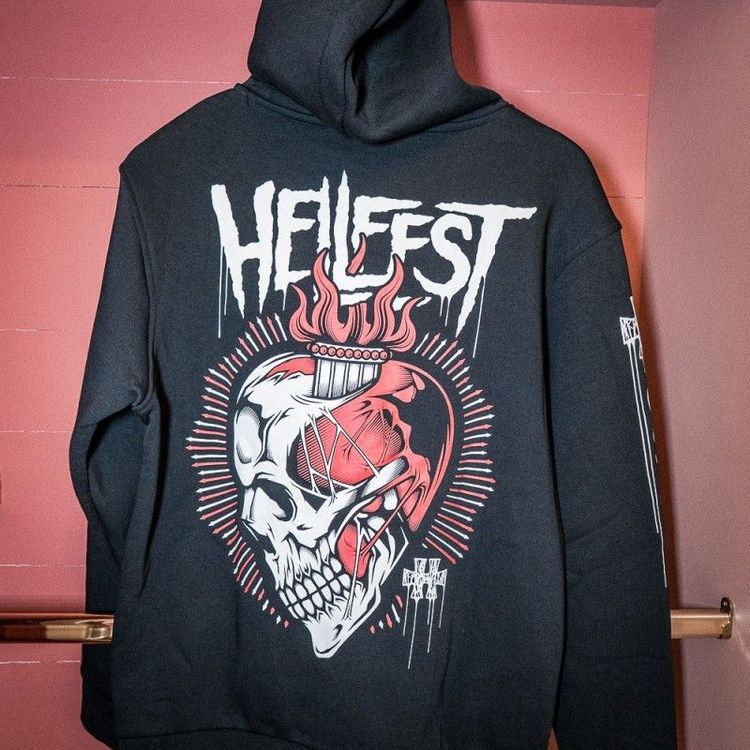 Sweat Zippé "Sacred Heart"